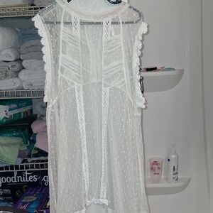 FP Movement by Free People Sheer White Camisole